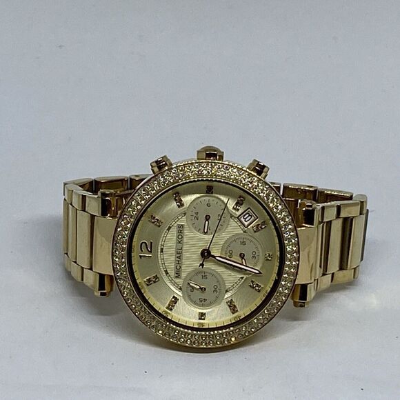 Michael Kors Parker MK5354 Womens Stainless Steel Analog Dial Quartz Watch UC689 - Picture 7 of 12